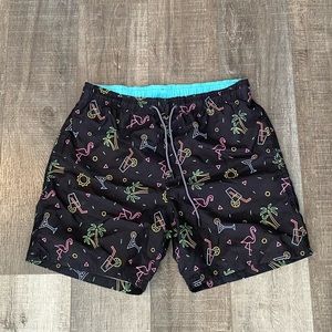 **FREE** Neon Lights Swim Trunks